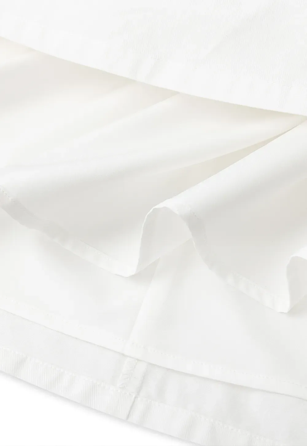 High Waist A Line Skirt with Front Pleats