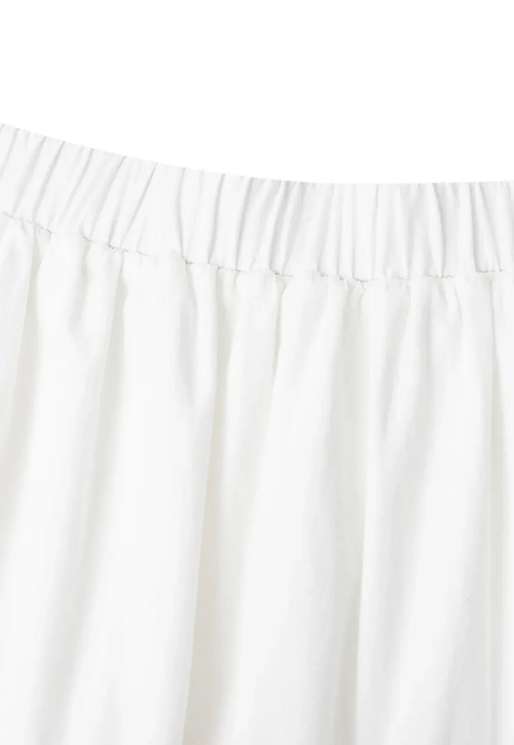 Tiered Lace Trim Midi Skirt