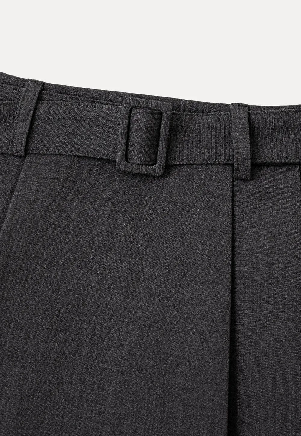 Pleated High Waist Skirt