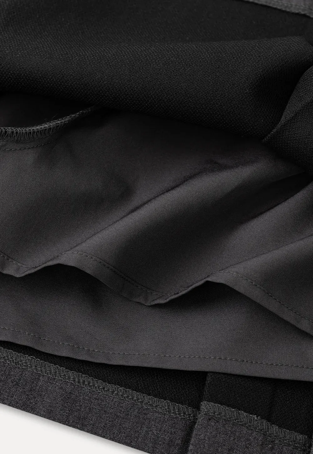 Pleated High Waist Skirt