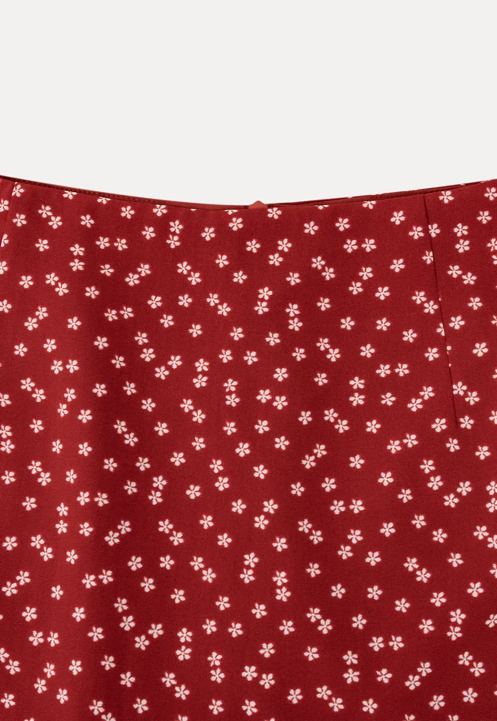 Floral Print A-Line Mini Skirt