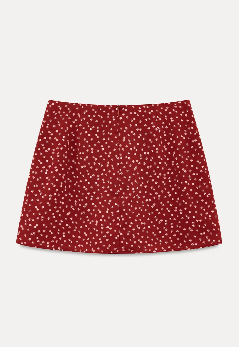 Floral Print A-Line Mini Skirt