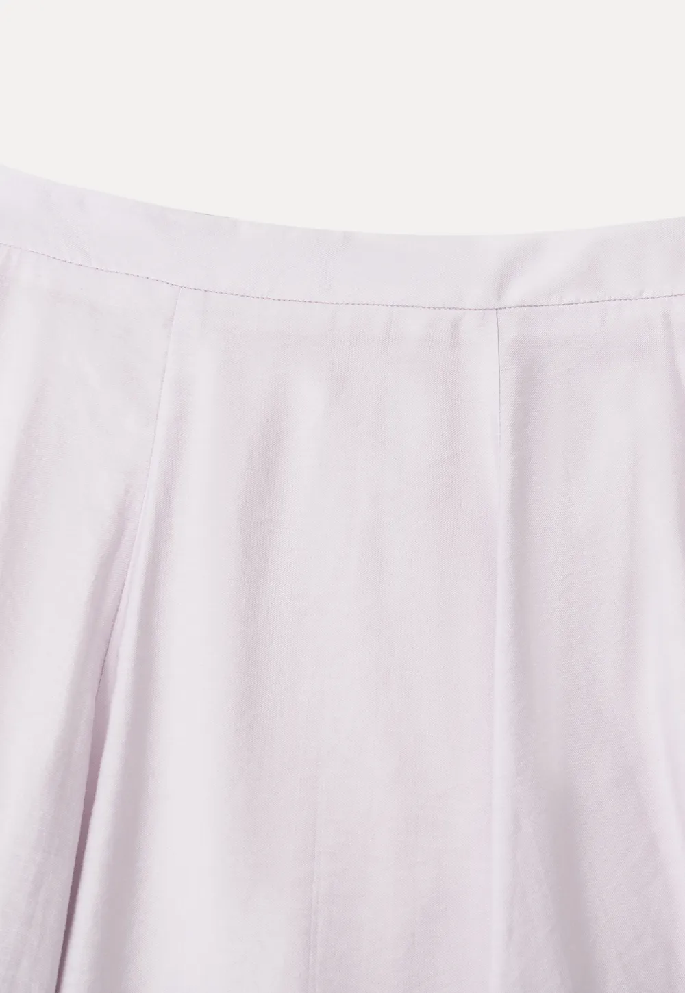 Flowy A-Line Midi Skirt with High Waist