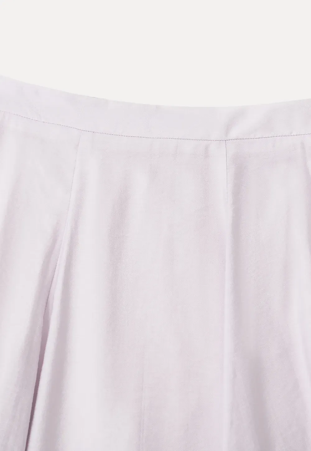 Flowy A-Line Midi Skirt with High Waist