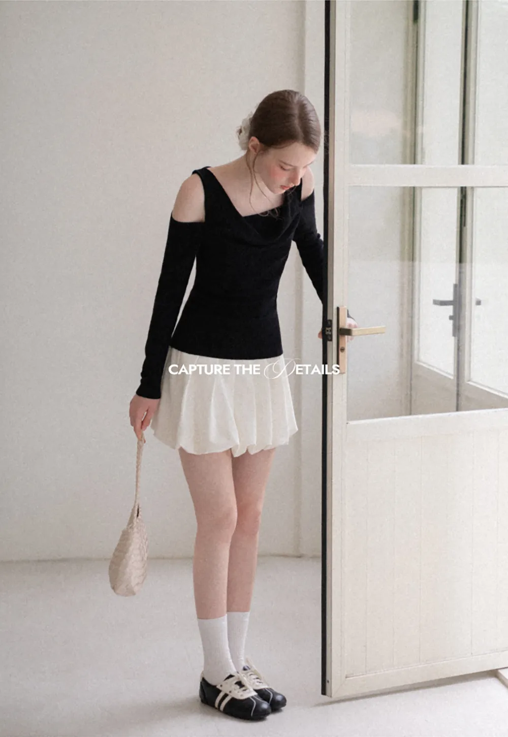 Pleated High Waist Skirt