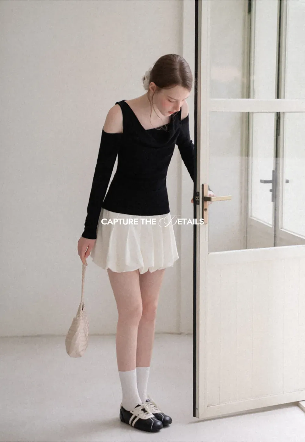 Pleated High Waist Skirt