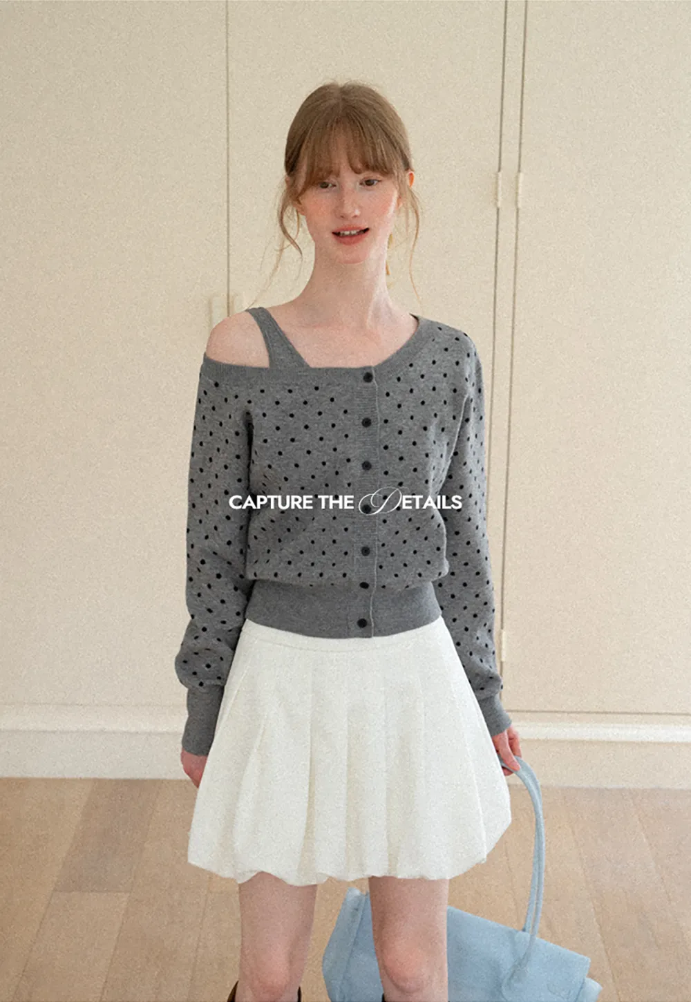Pleated High Waist Skirt