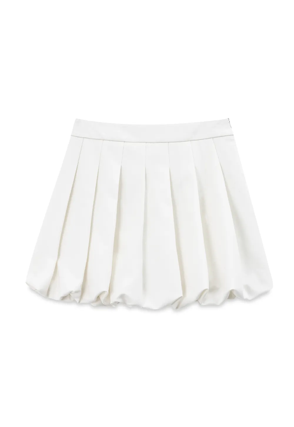 Pleated High Waist Skirt