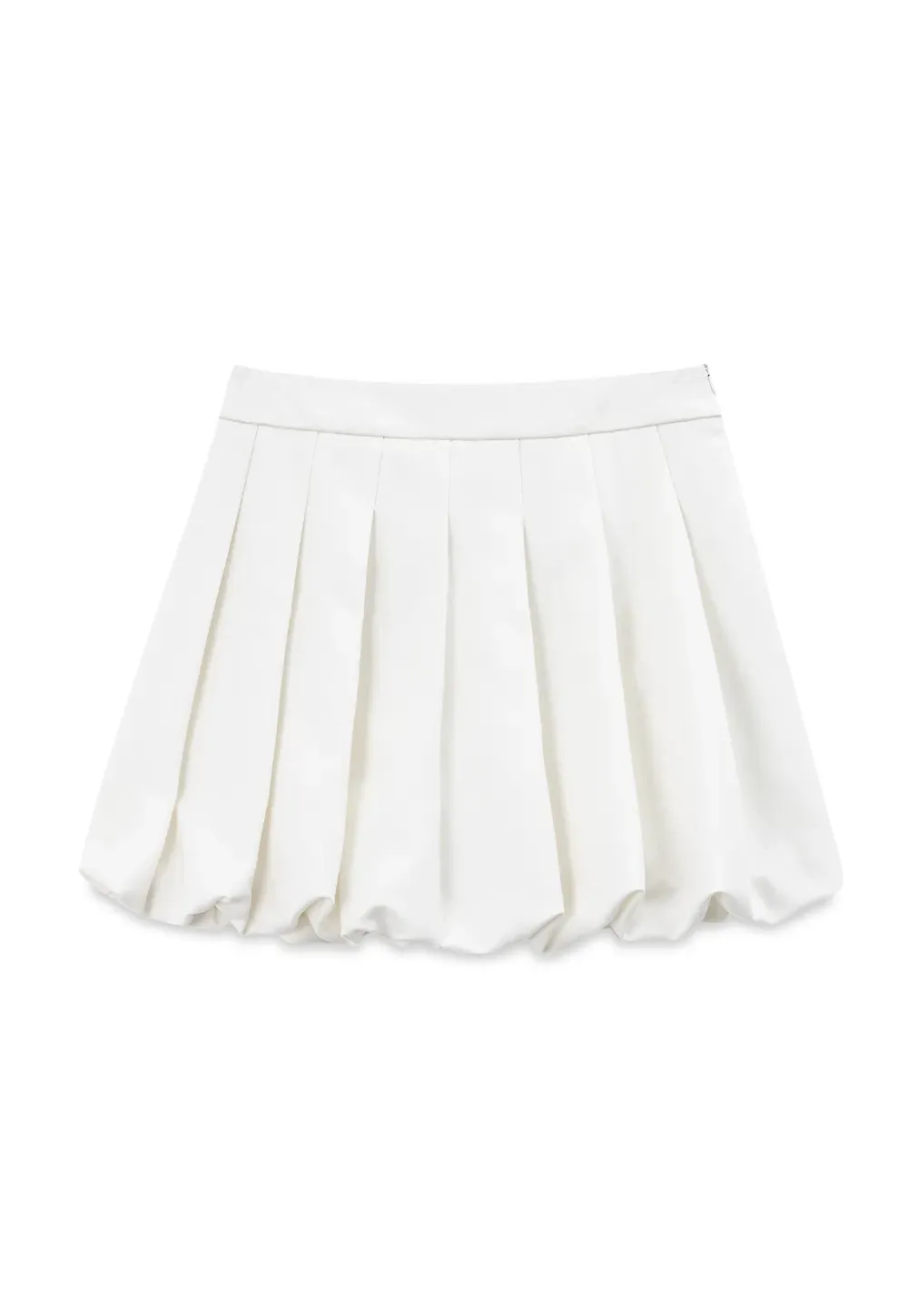 Pleated High Waist Skirt