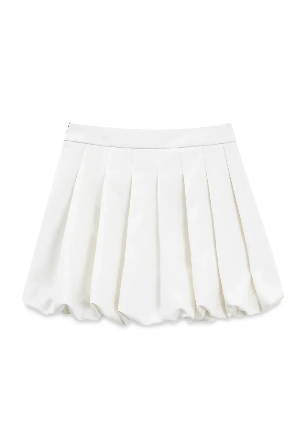 Pleated High Waist Skirt