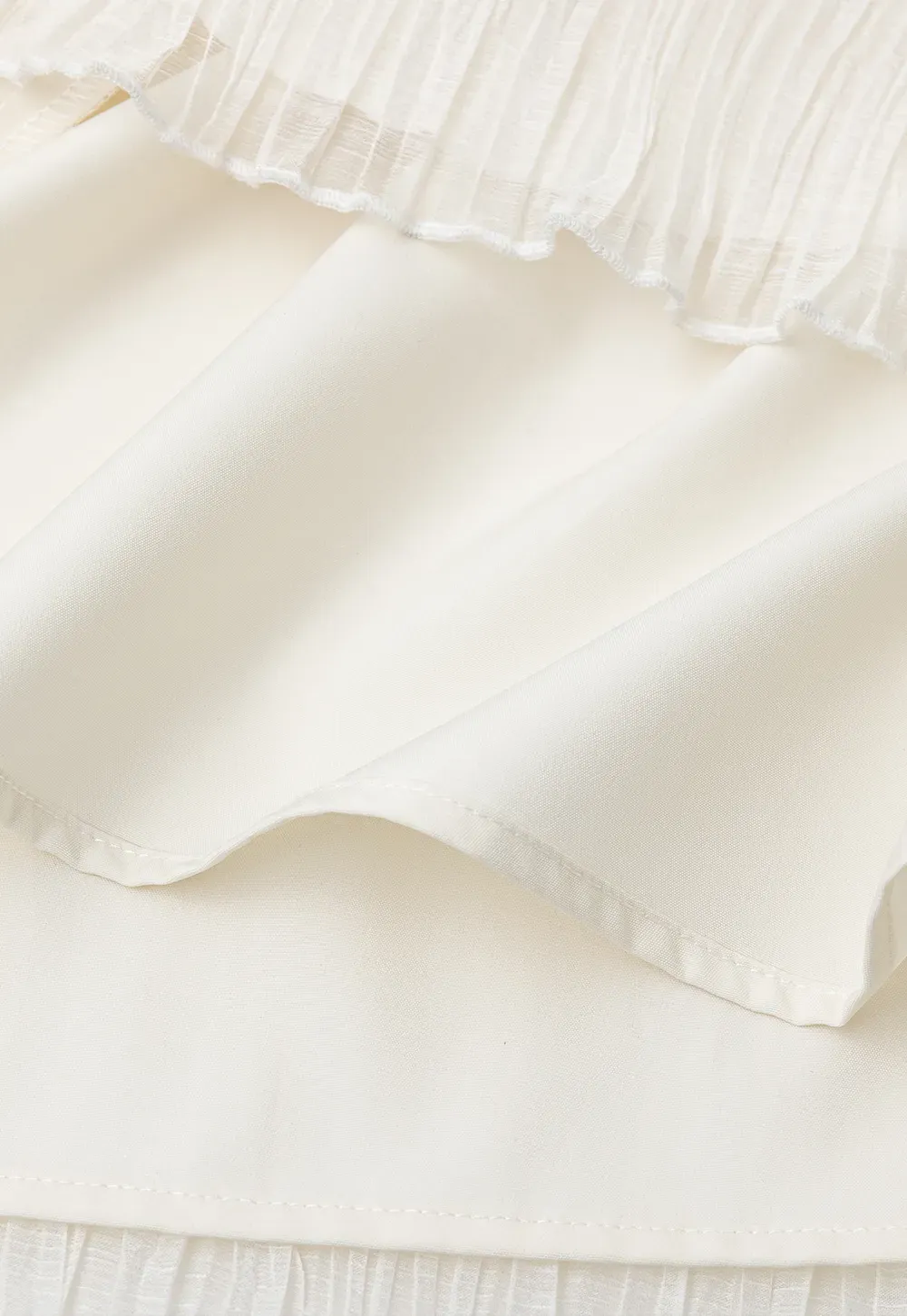 Pleated Flowing Midi Skirt
