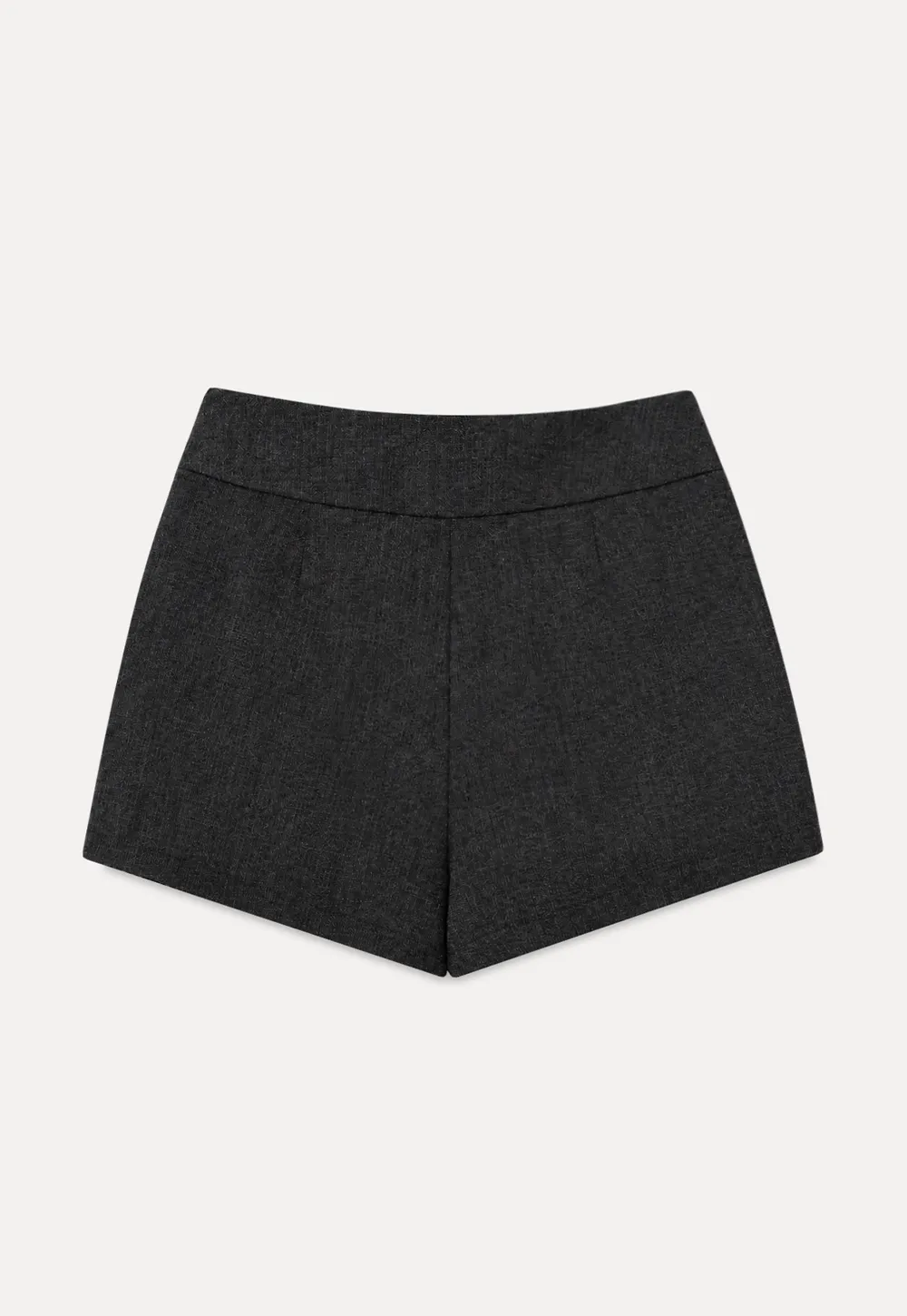 Asymmetrical Wrap Front High Waist Skirt
