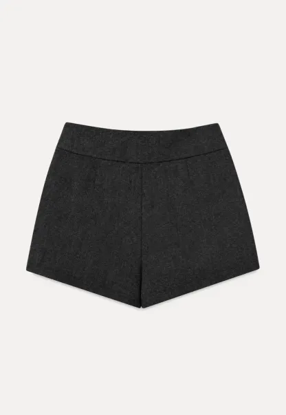 Asymmetrical Wrap Front High Waist Skirt