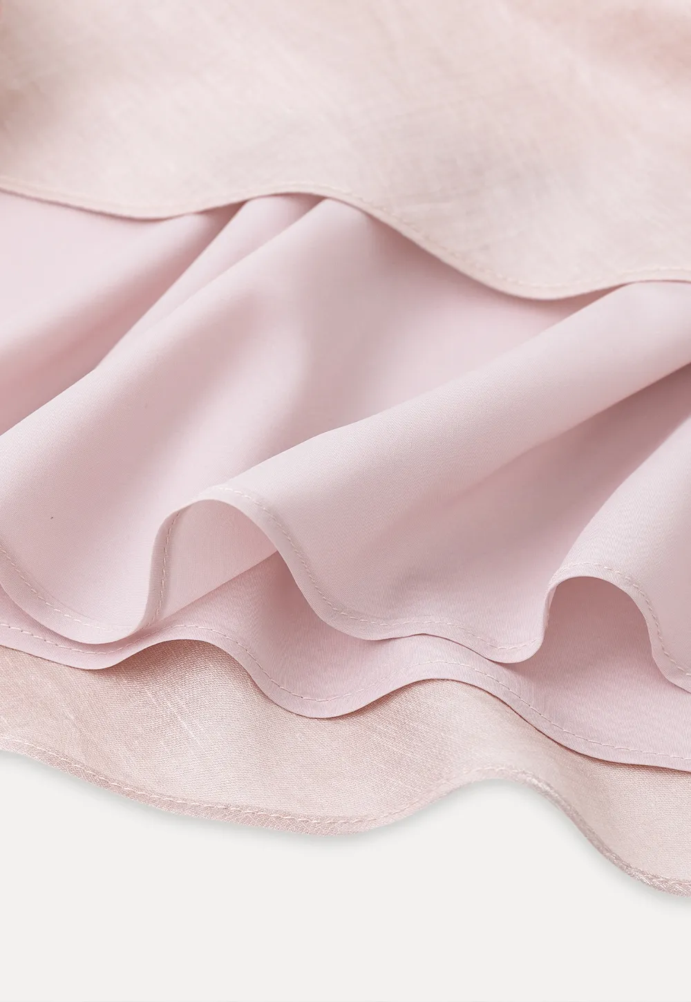 Textured A-Line Skirt with Drawstring Waist