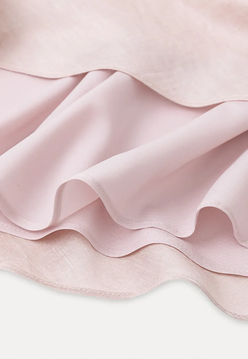 Textured A-Line Skirt with Drawstring Waist