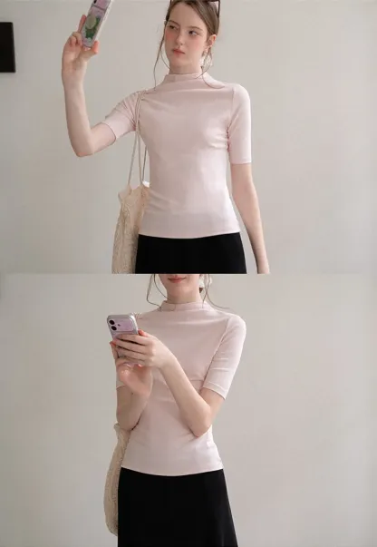 Lace Trim Flared Skirt