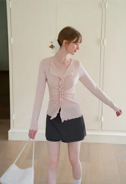 Asymmetrical Hem Mini Skirt