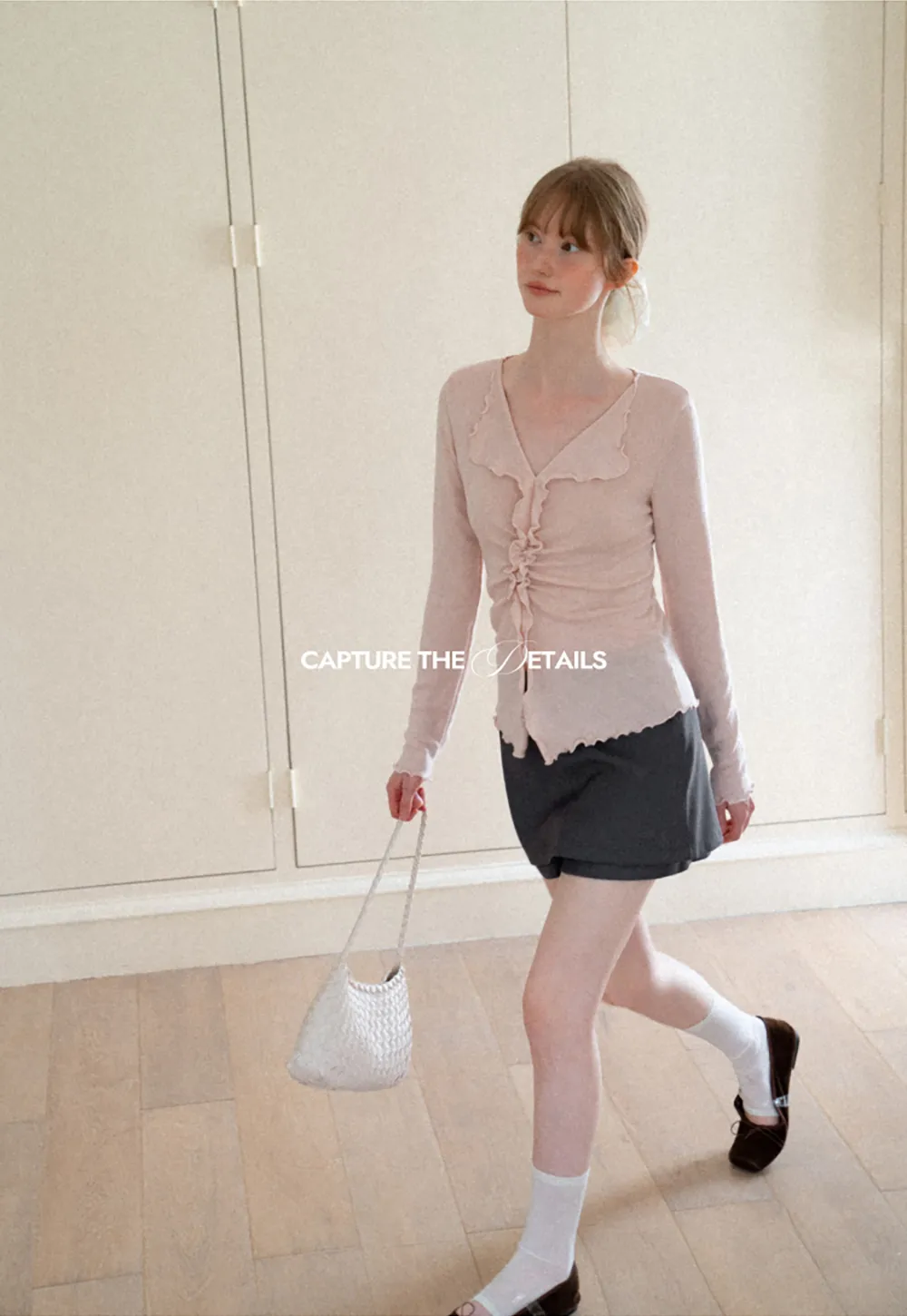 Asymmetrical Hem Mini Skirt