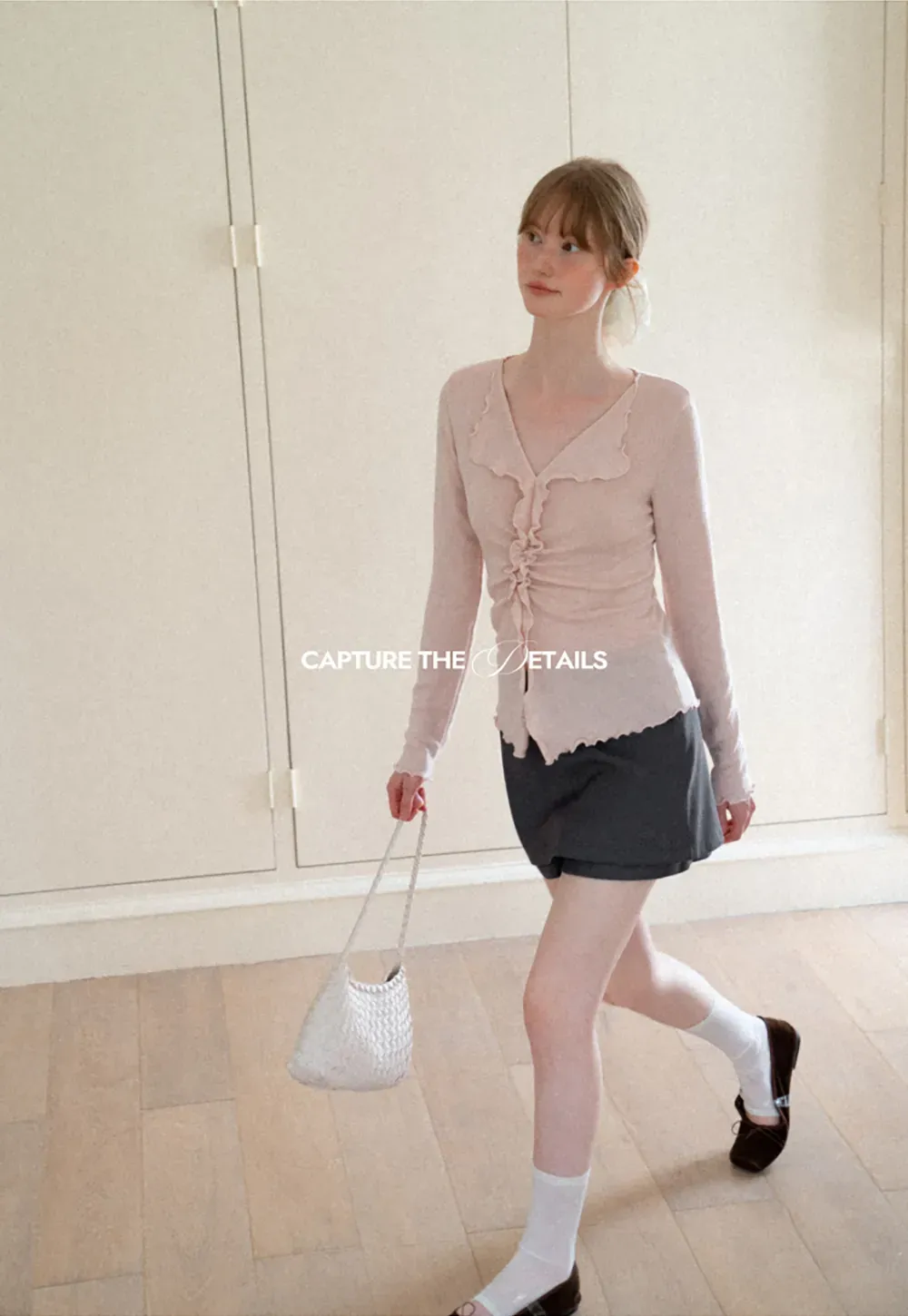 Asymmetrical Hem Mini Skirt