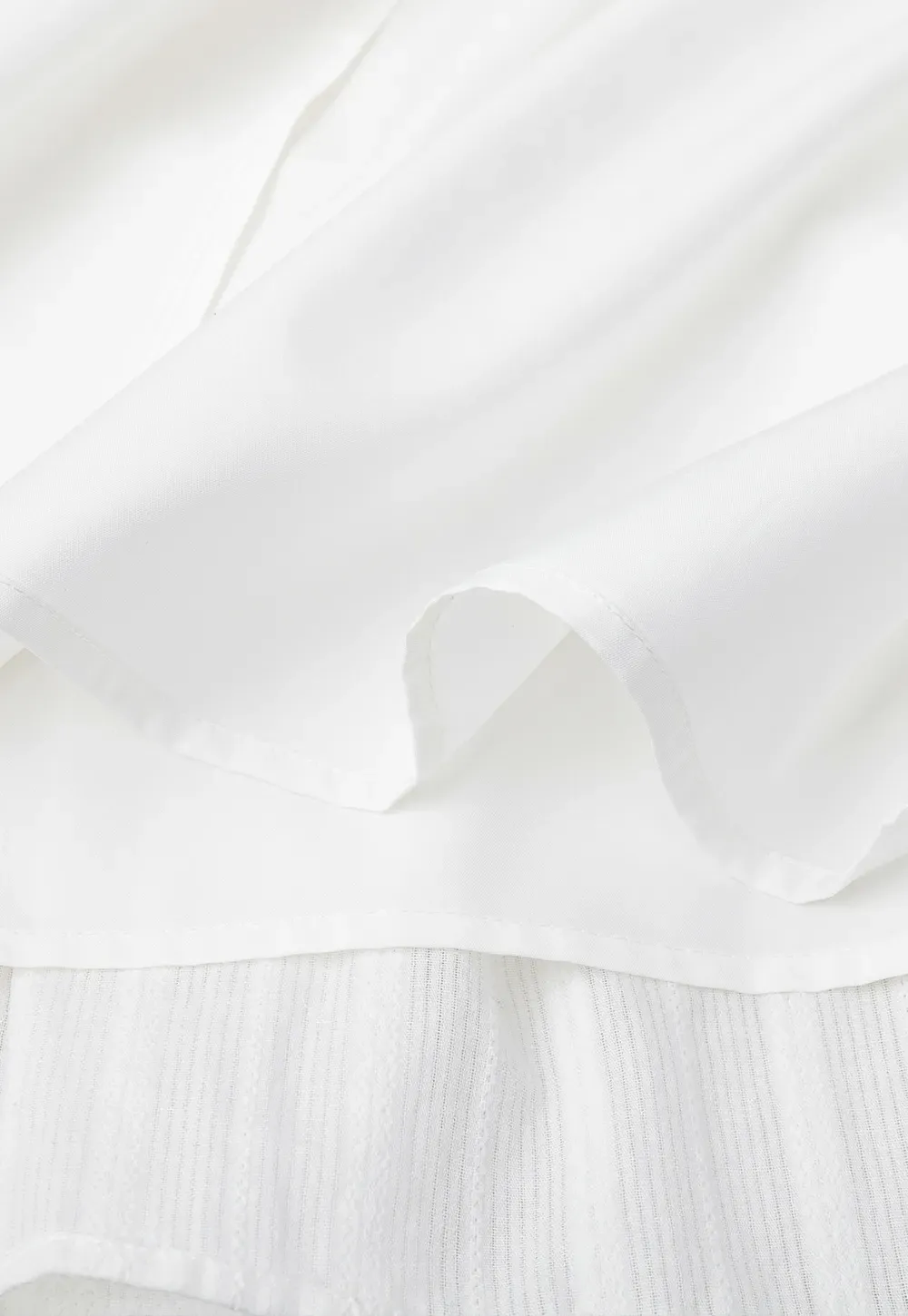 Tiered Pleated Midi Skirt