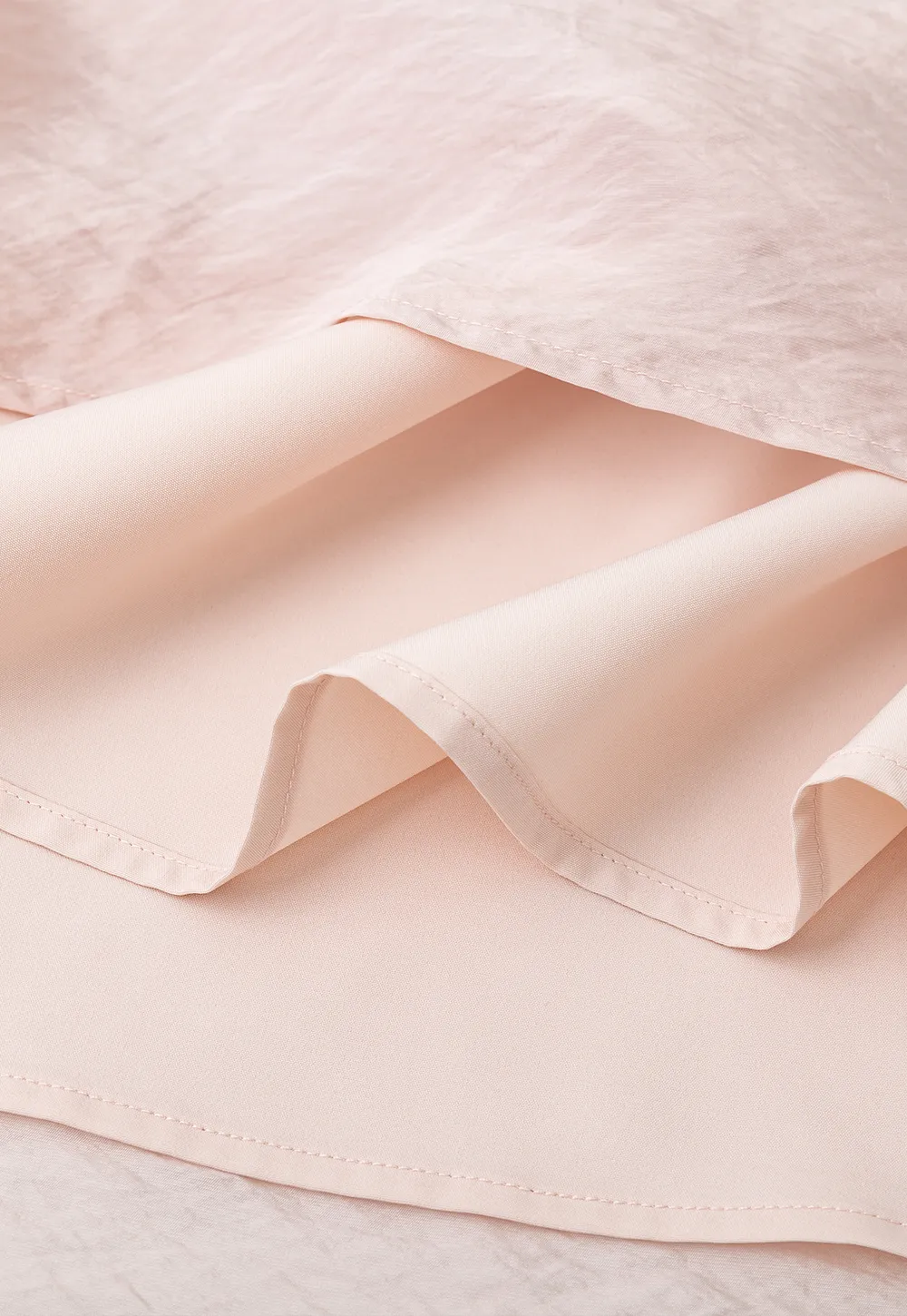 Textured A-Line Skirt with Gathered Waistband