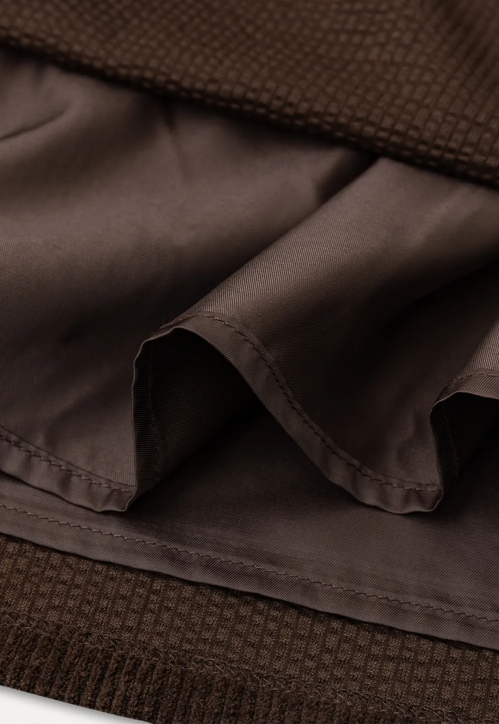 Ribbed Knit A-Line Skirt
