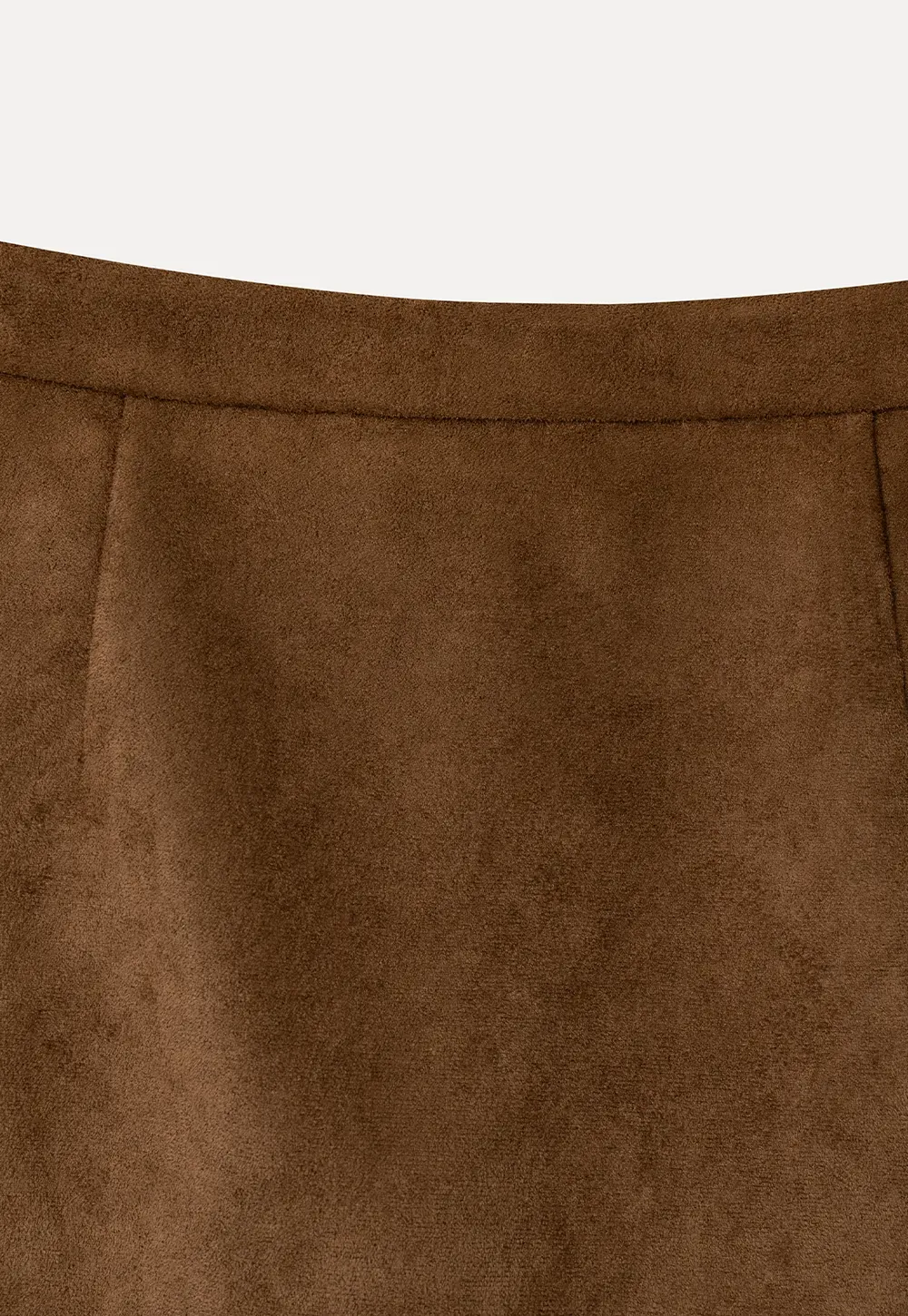 Ruffled Hem Mini Skirt