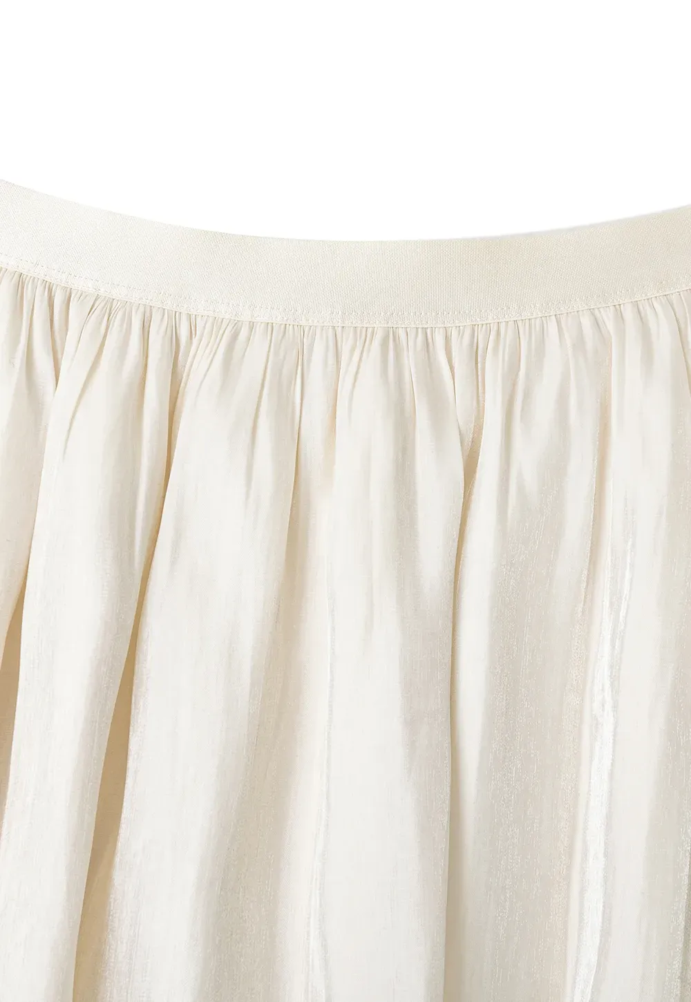 Flowing Pleated Midi Skirt