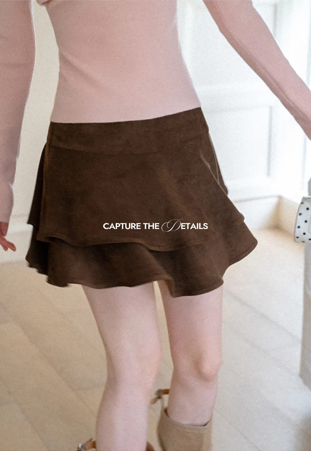 Tiered Ruffled Mini Skirt