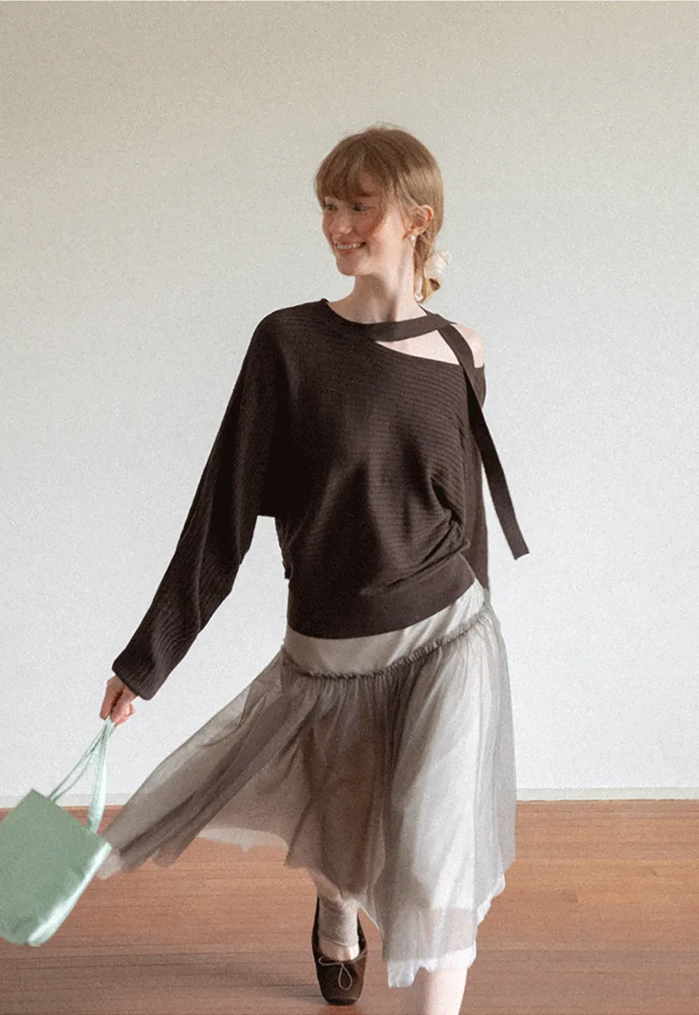 Tulle Layered A Line Skirt