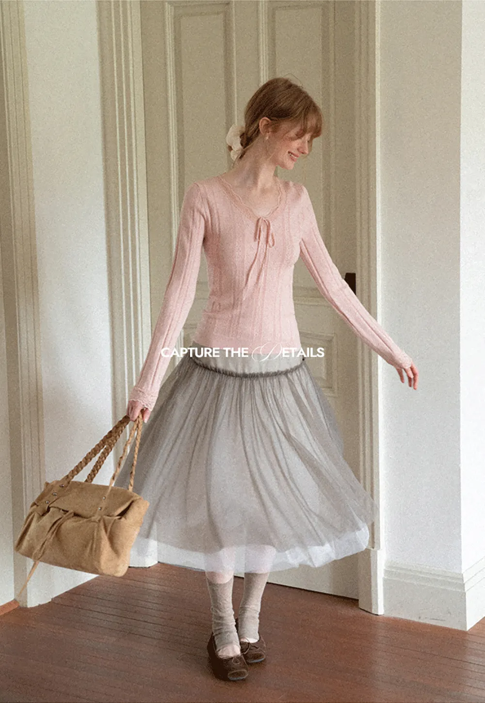 Tulle Layered A Line Skirt