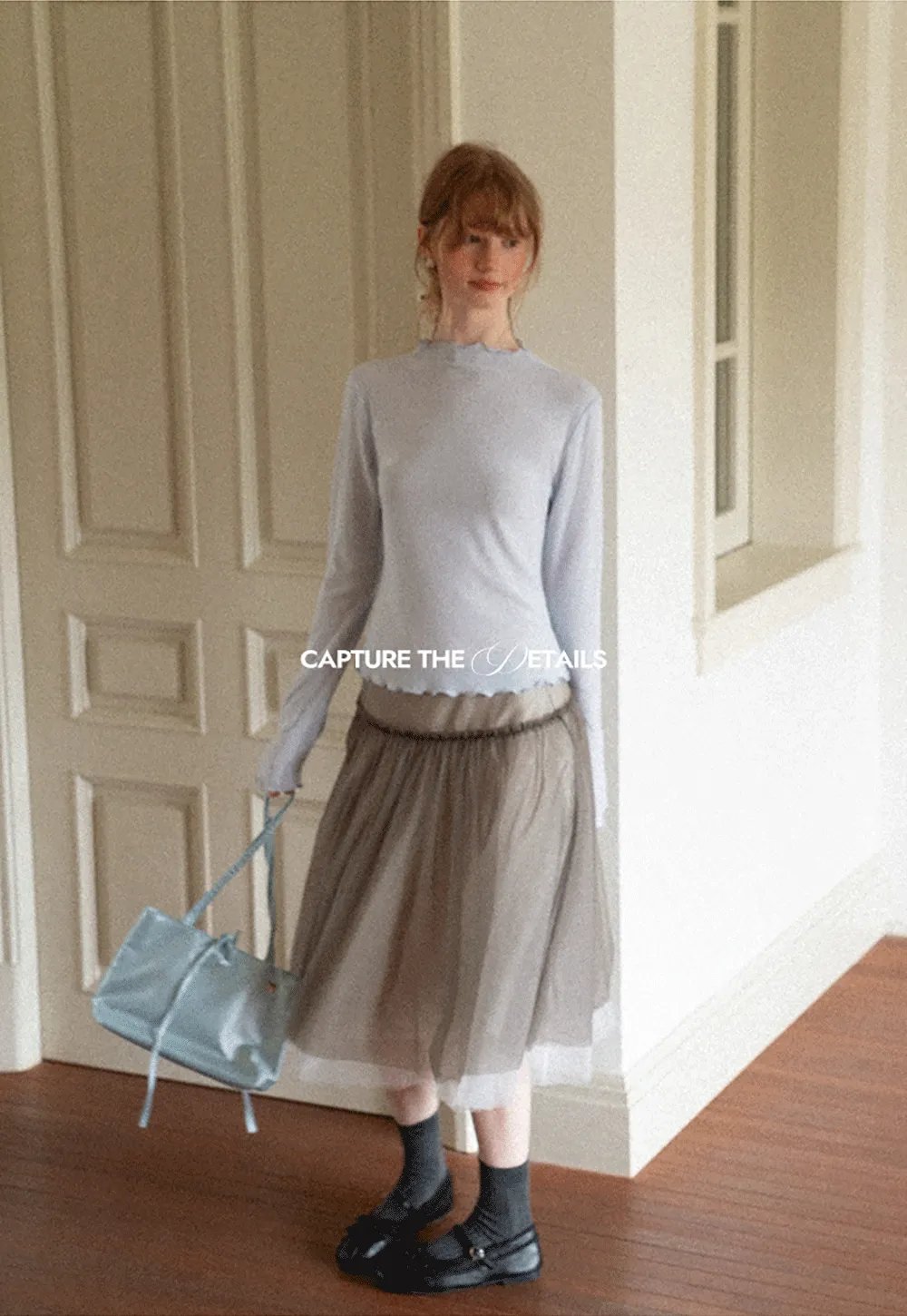 Tulle Layered A Line Skirt