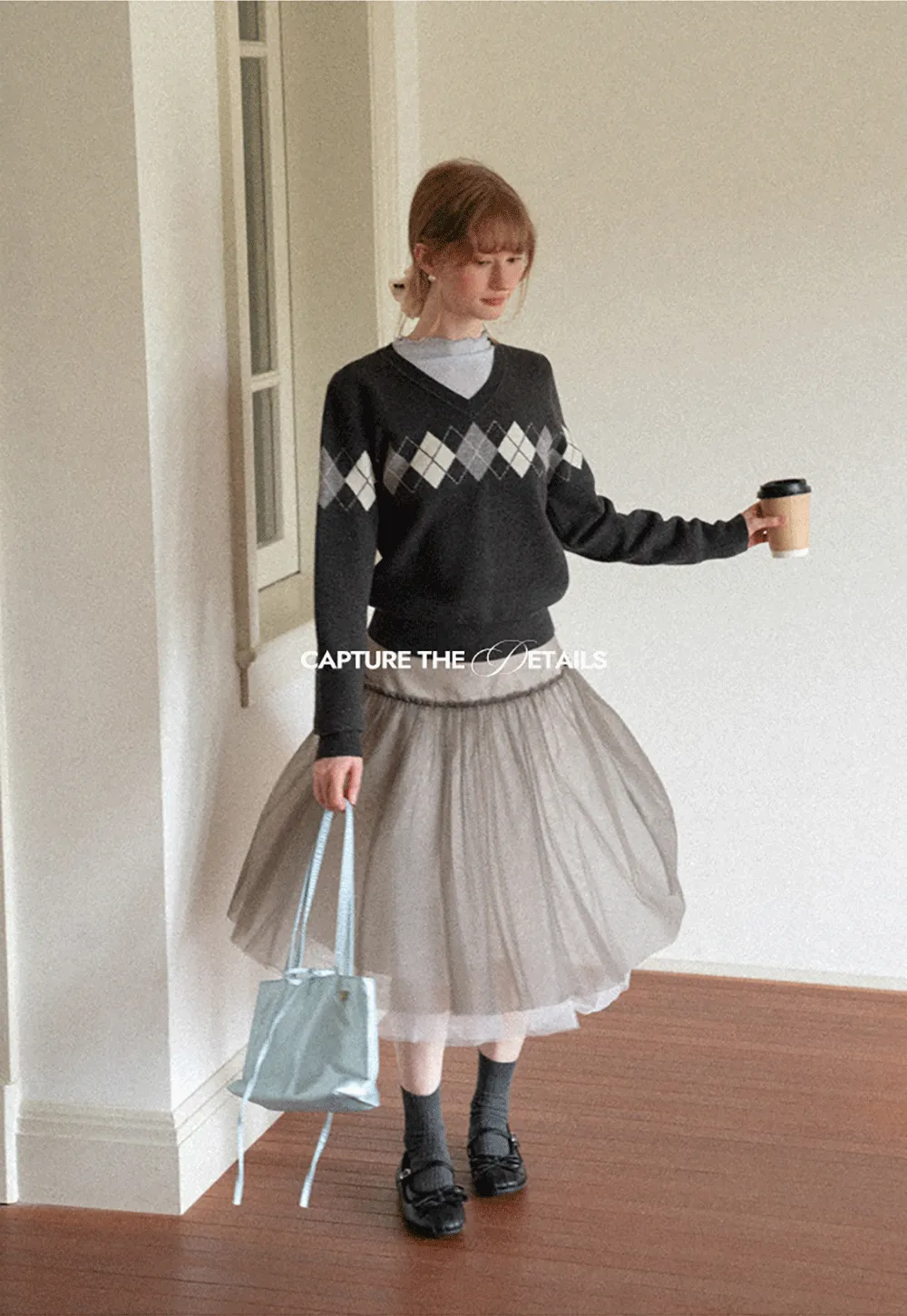 Tulle Layered A Line Skirt