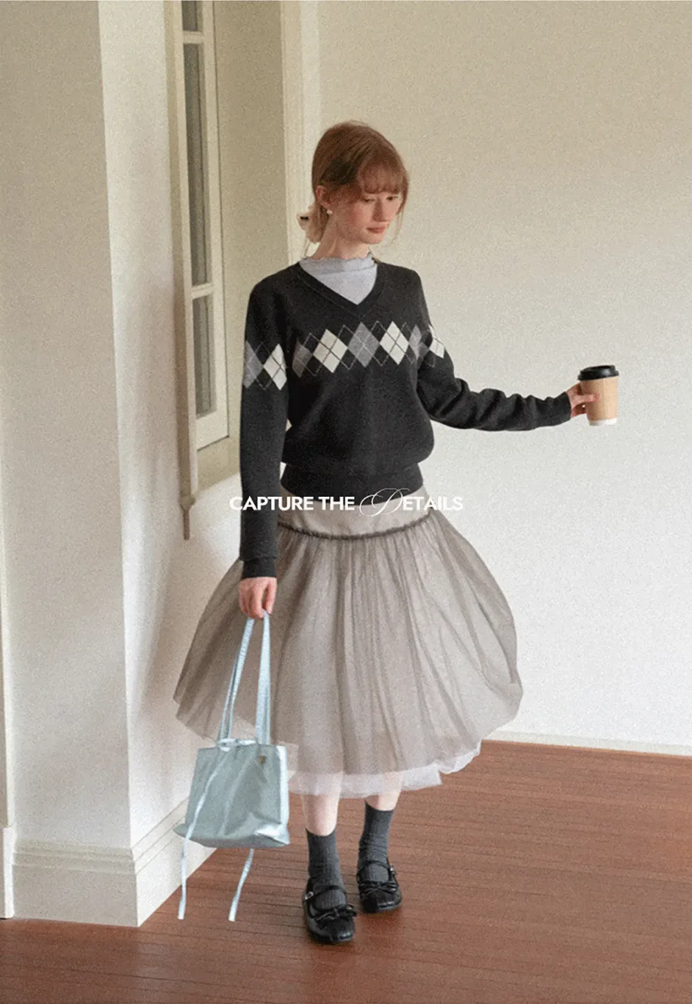 Tulle Layered A Line Skirt