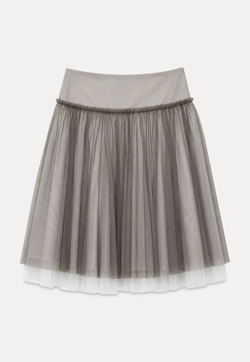 Tulle Layered A Line Skirt