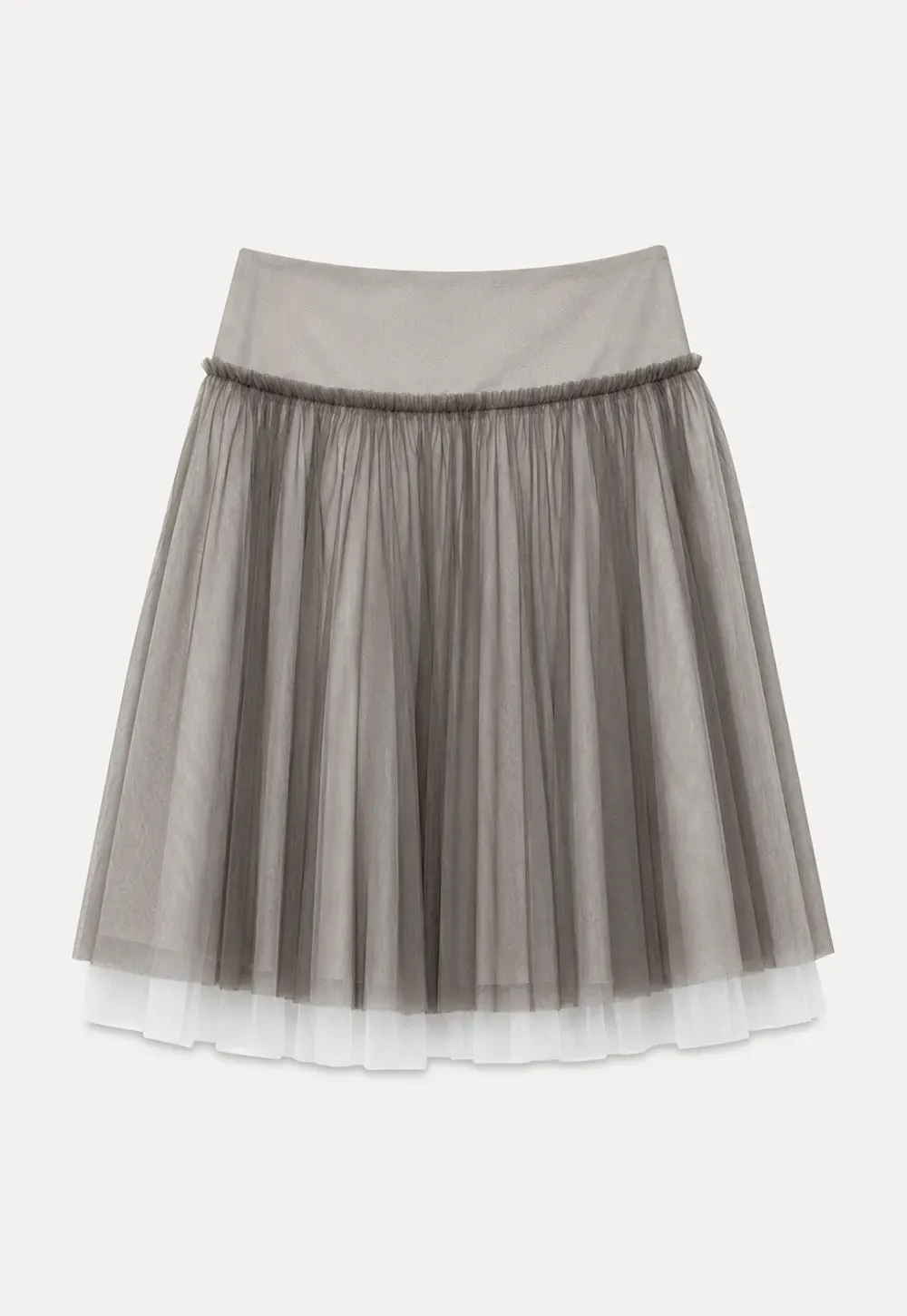 Tulle Layered A Line Skirt