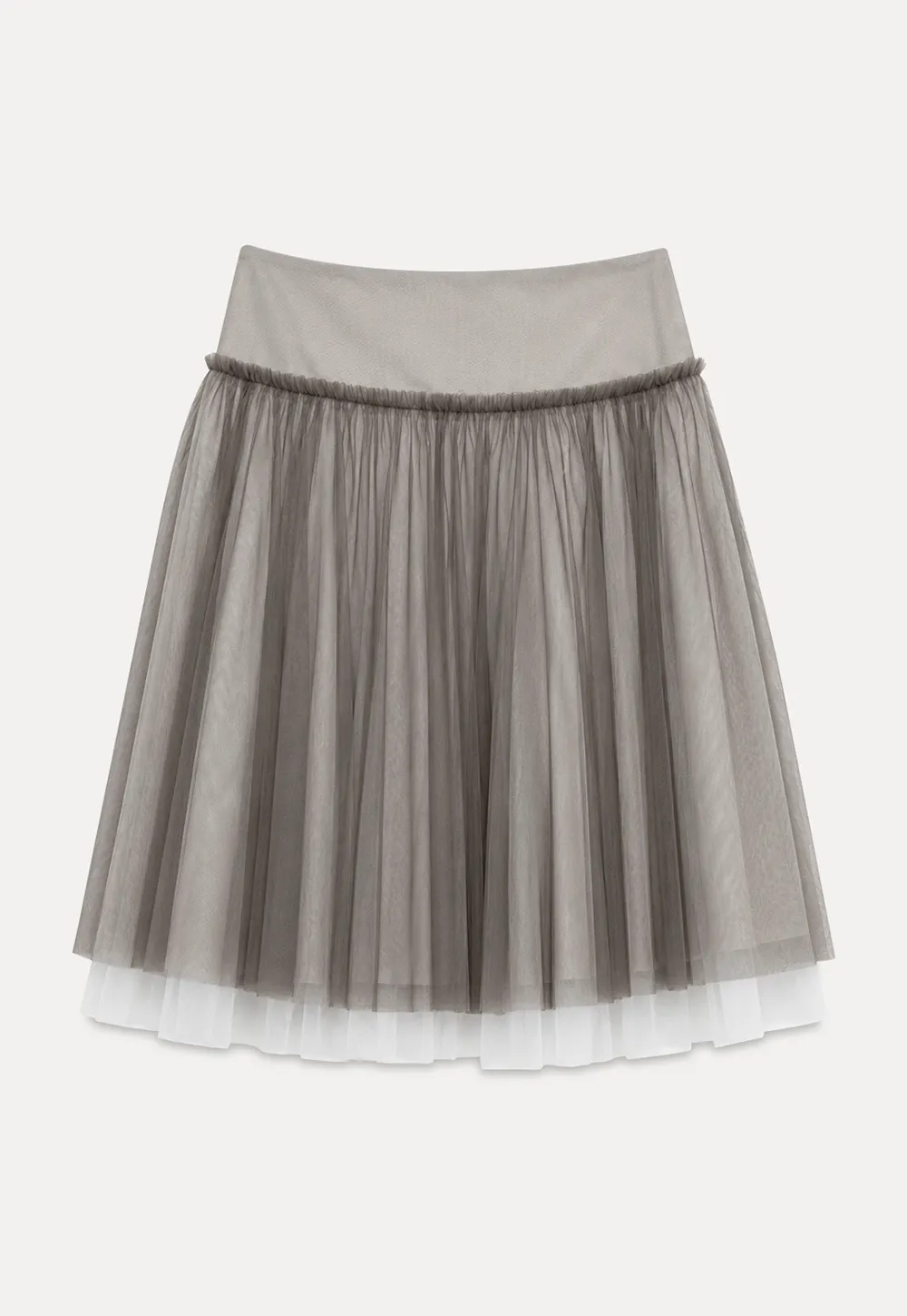 Tulle Layered A Line Skirt