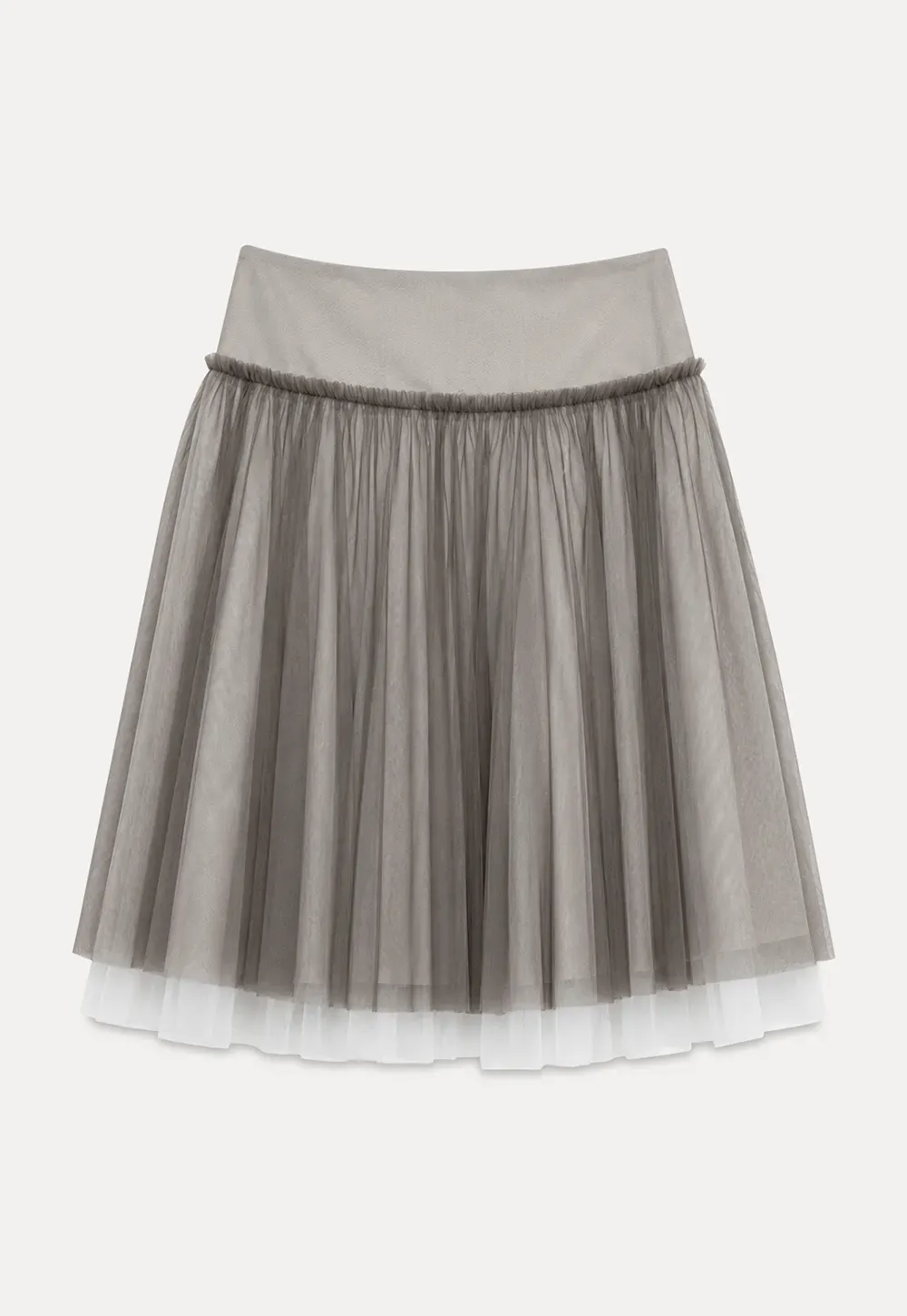 Tulle Layered A Line Skirt