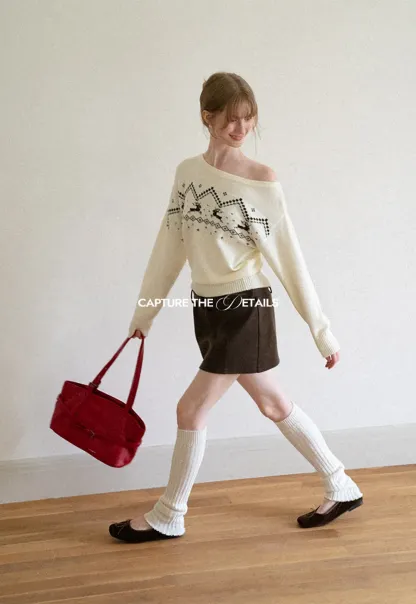 High Waist Belted A-Line Skirt