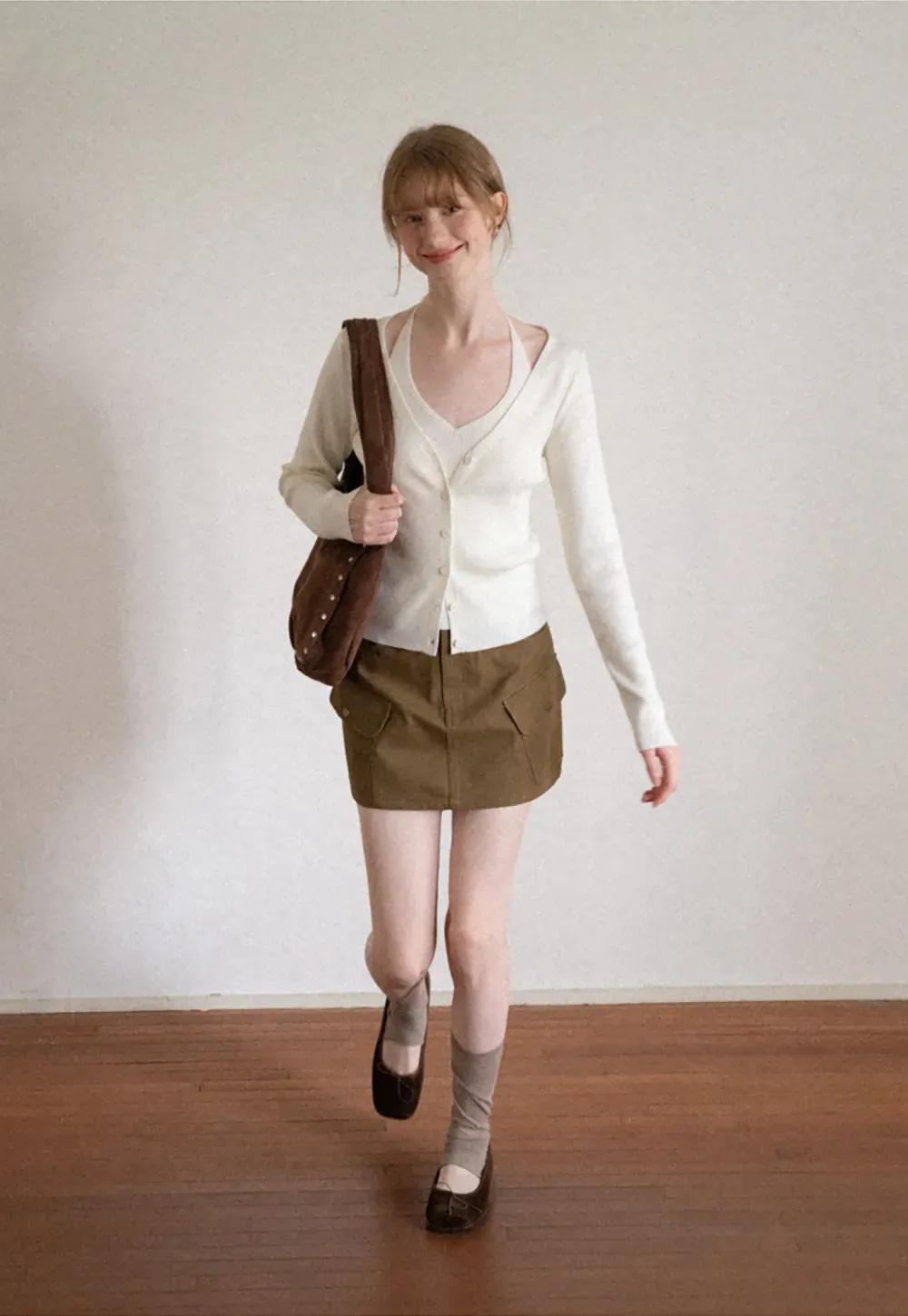 Cargo Pocket Mini Skirt