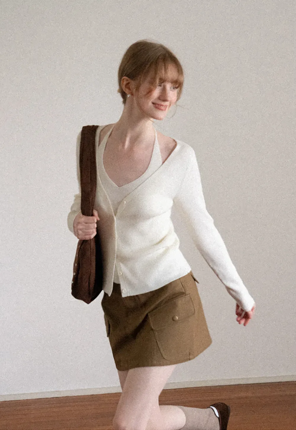 Cargo Pocket Mini Skirt