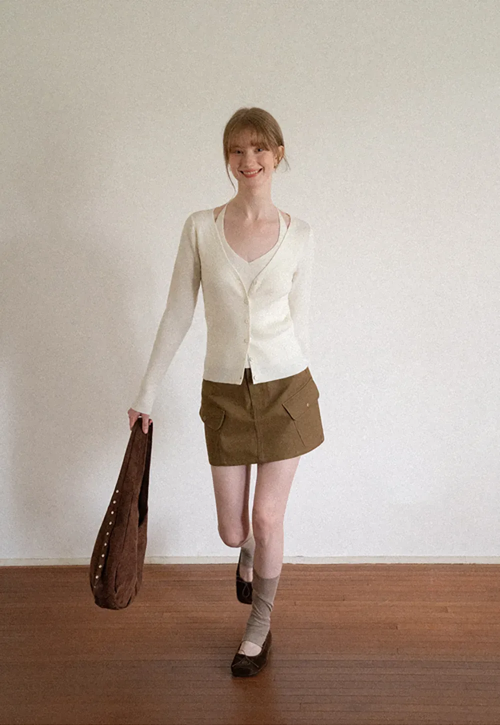 Cargo Pocket Mini Skirt