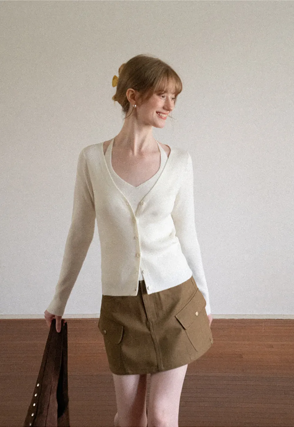 Cargo Pocket Mini Skirt