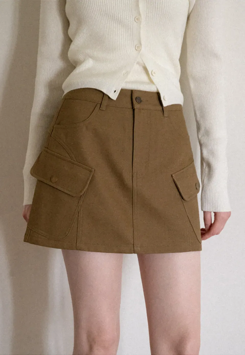 Cargo Pocket Mini Skirt