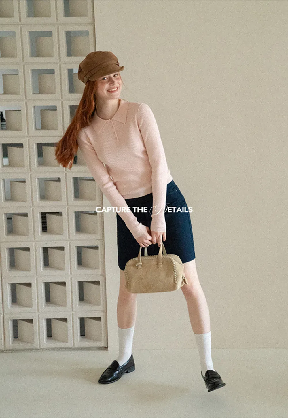 A-Line High Waist Denim Skirt