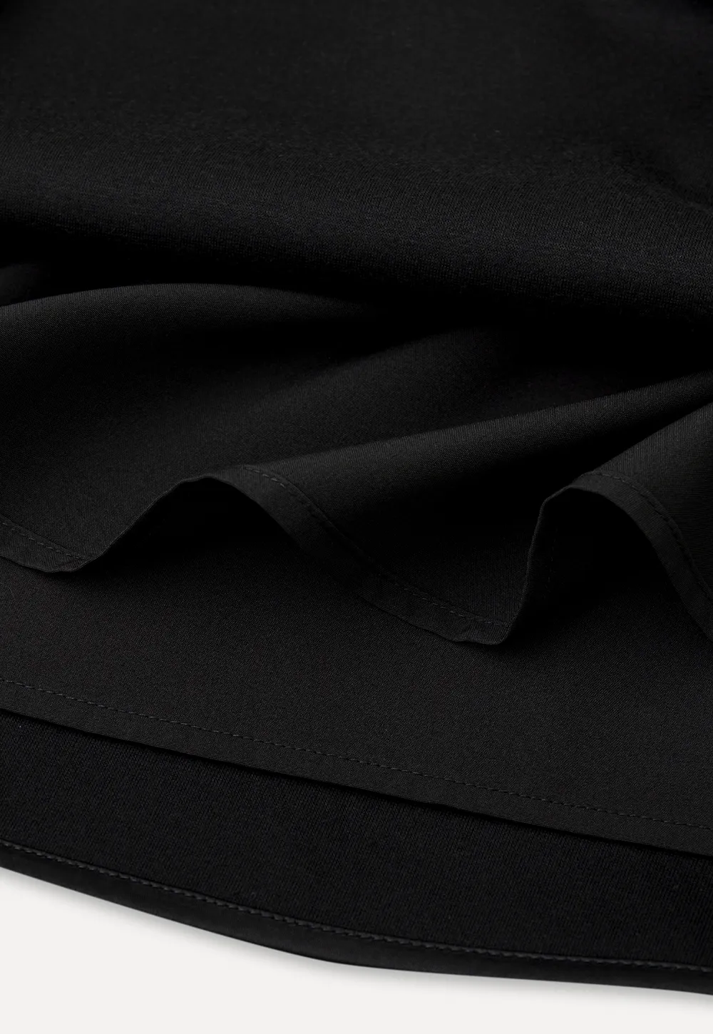 High Waist A Line Skirt with Tie Belt