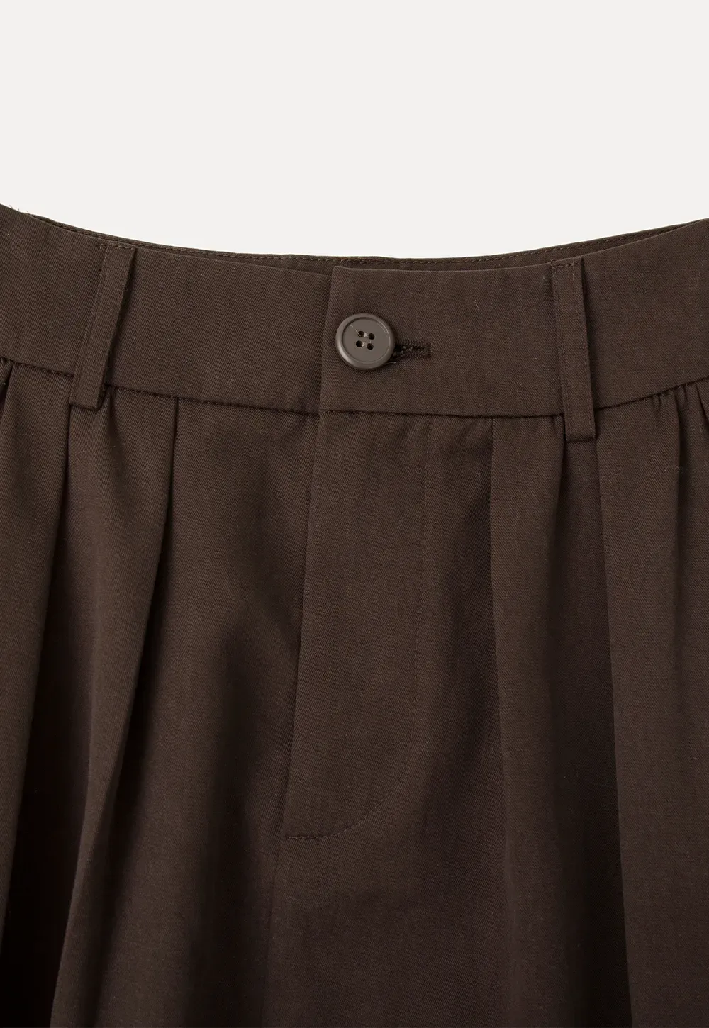 A-Line Pleated Midi Skirt