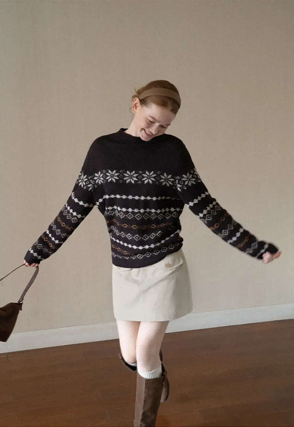 High Waist Utility Pocket Mini Skirt