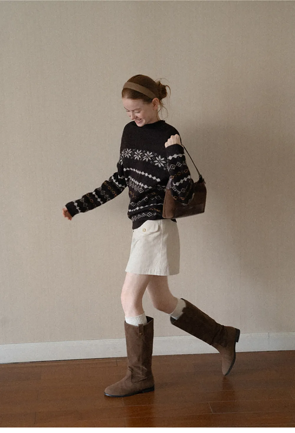 High Waist Utility Pocket Mini Skirt