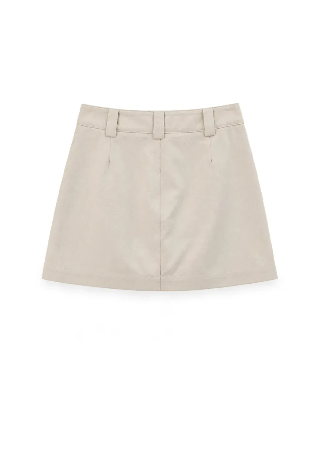 High Waist Utility Pocket Mini Skirt